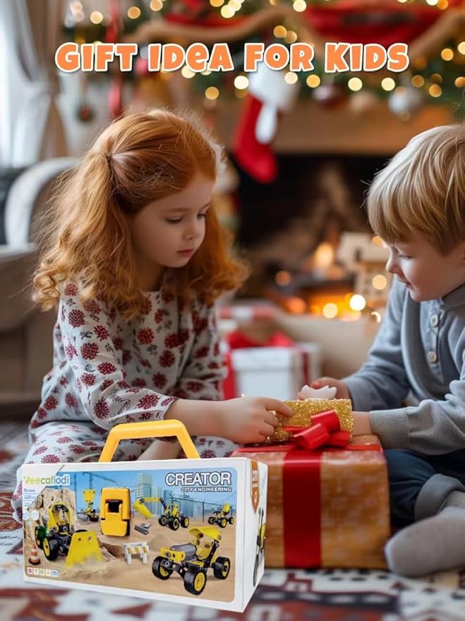 STEM Toys for 5 6 7 8+ Year Old Boy Girl,10in1 Electric Birthday Gifts Building Toys for Kids Ages 4-8 5-7 6-8,Educational Construction Activities for Boys 4-6 8-10,Creative Games Christmas Idea Gift