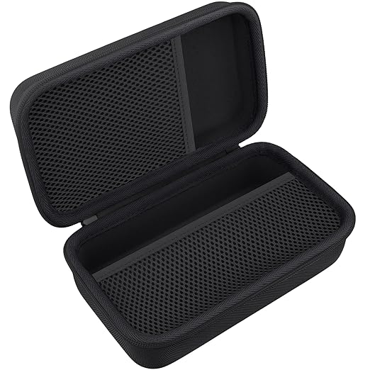 Case Compatible with 3Doodler Start+ Essentials/3Doodler Flow 3D Printing Pen,Storage Holder for 3D Pen PLA Filament and Charger (Black Case)