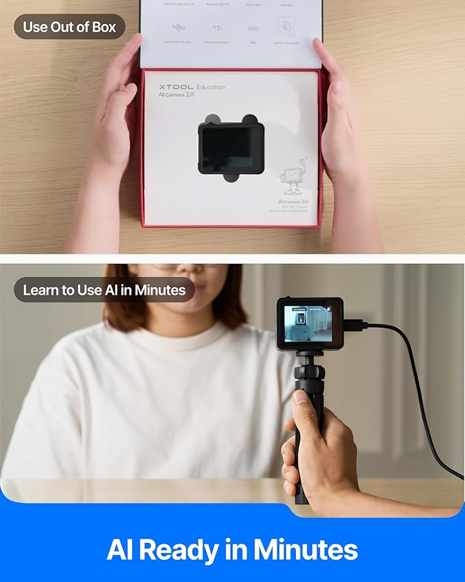 Makeblock mBot2 and AI Camera 2.0：All-in-One AI Vision Module for Education