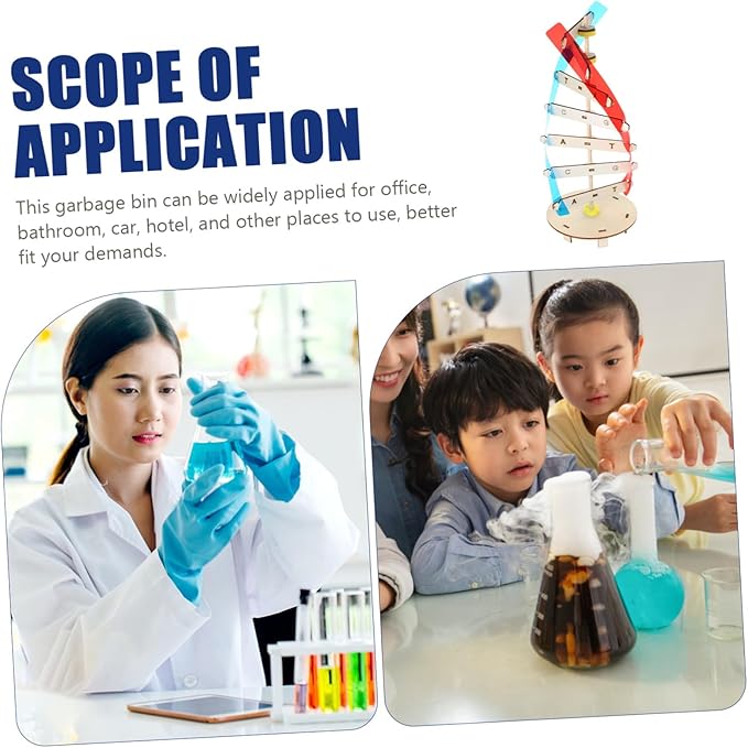 DIY Human DNA Double Helix Model Kit Educational Stem for Molecular Structure Building Enhancing Fine Motor Skills and Biology Learning Science Project for Boys