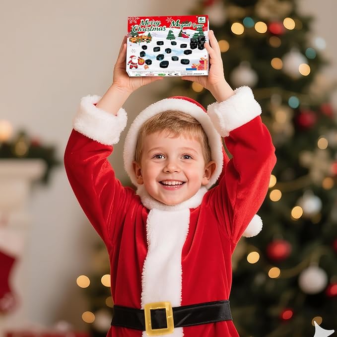 Magnet Game, Family Games for Kids and Adults, Board Games for Adults and Kids 2-4 Player, Magnet Game with String for Family Games Night, Stocking Stuffers Gift for Kid Seniors Elders Christmas