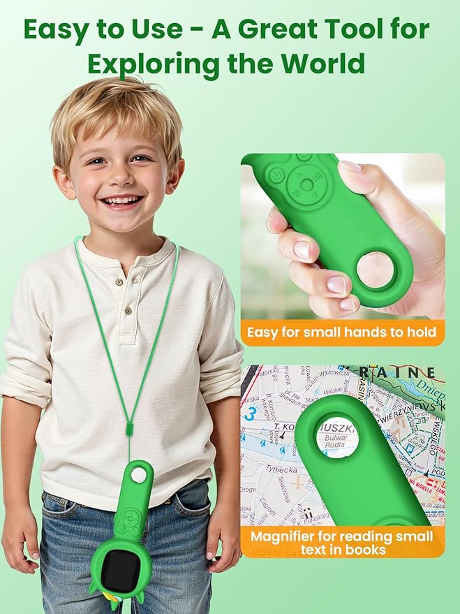 Microscope for Kids, Auto-Focus Handheld Digital Microscopes with 2.0" Screen, 8 LEDs Rechargeable Pocket Mini Microscope Christmas Gifts Educational Science Toys for Ages 5 6 7 8 9 10 11 12
