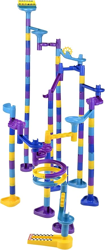Discovery Toys MARBLEWORKS® Marble Run Ultra Deluxe Set | Kid-Powered Learning | STEM Educational Building Block Toy Learning & Childhood Development 5 Years Old and Up