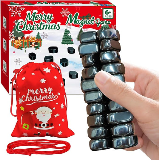 Magnet Game, Family Games for Kids and Adults, Board Games for Adults and Kids 2-4 Player, Magnet Game with String for Family Games Night, Stocking Stuffers Gift for Kid Seniors Elders Christmas