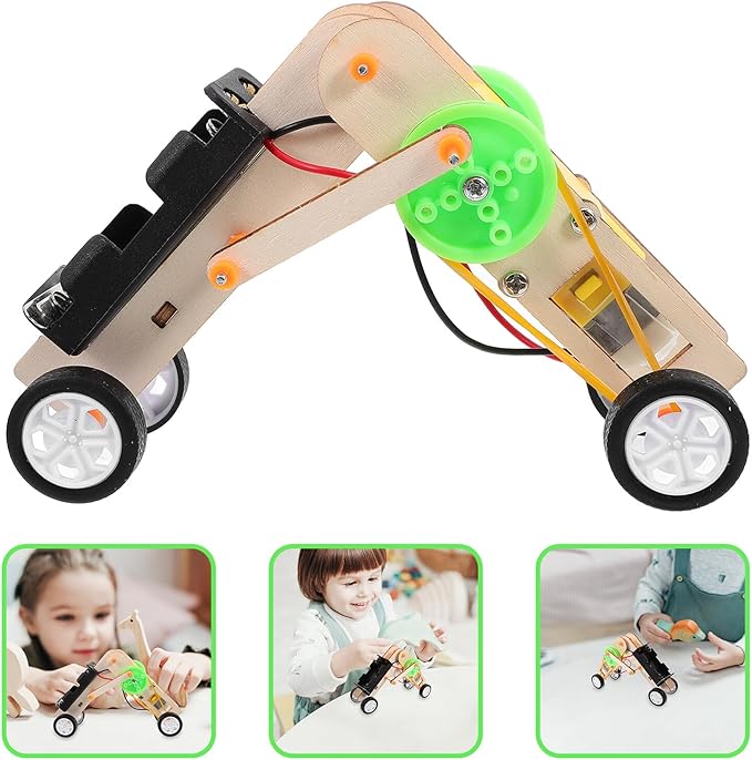 Generic DIY Electronic Worm Robot Kit for Stem Science Experiment Bioinspired Crawling Robotics Engineering for Boys and Learning Physics and Technology