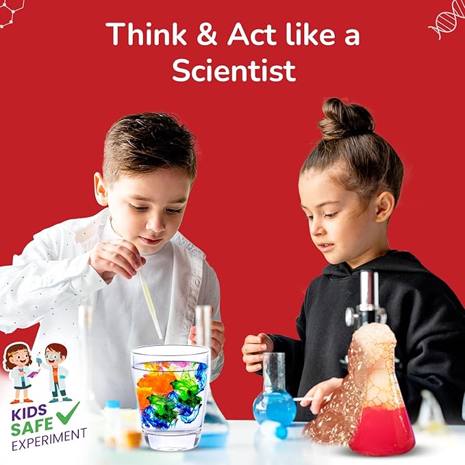 Smartivity My First Science Experiment Kit for Kids Ages 6, 7, 8, 9, 10, 11, 12 Years | 50+ Experiments I Christmas, Birthday Gift I Science Projects for Boys & Girls, STEM Toys for 6 to 12 Years