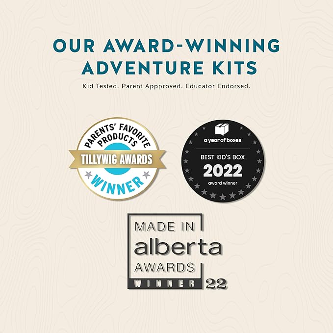 Navigation Trailblazer Outdoor Adventure Kit for Kids Ages 8+ | Compass, Map & Ranger Beads Set | Hands-On Wayfinding & Exploration Skills | STEM Learning Activity Gift for Outdoor Play & Travel