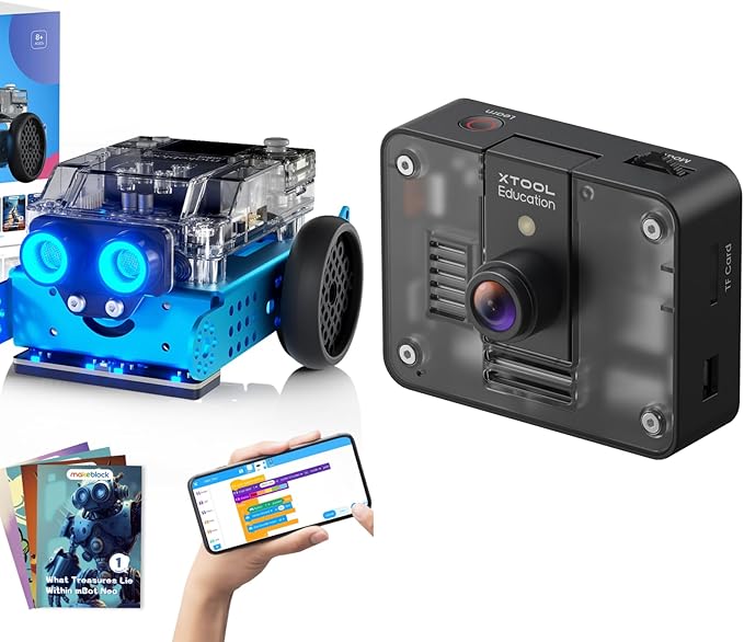 Makeblock mBot2 and AI Camera 2.0：All-in-One AI Vision Module for Education