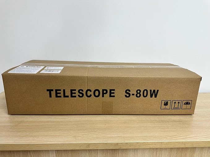Telescope for Adults High Powered, 80mm Aperture 900mm Professional Refractor Telescope for Adults & Beginners, Compact and Portable Travel Telescopio with Carrying Bag and Designed Phone Adapter