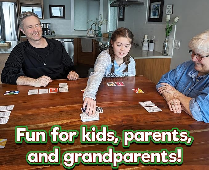 Elimino Family Card Game – Fast & Simple Gameplay That Brings Everyone Together | Easy to Learn, Ages 7+, Great for Kids, Parents & Grandparents