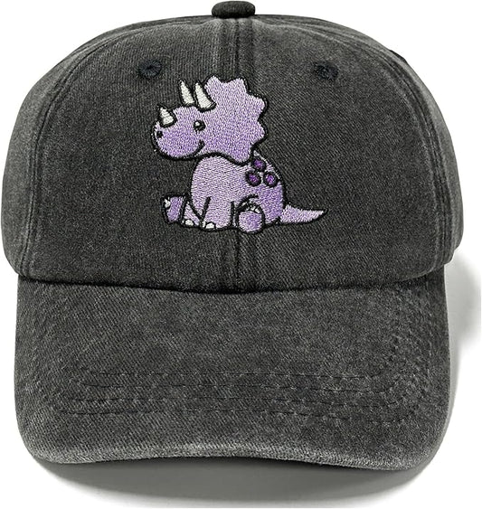 Adjustable Embroidered Animal Baseball Hat for Toddler Kid
