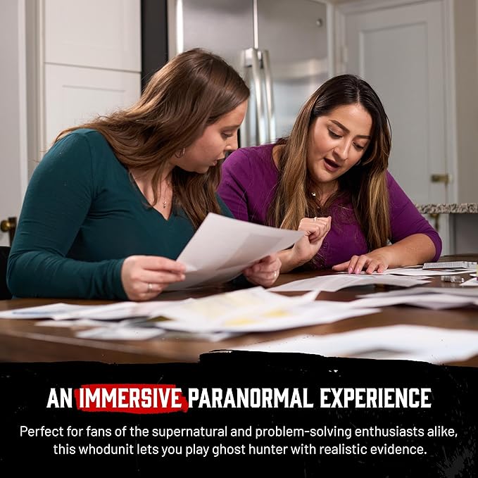Hunt A Killer x Sam and Colby: The Haunting at Wicker Ridge, Immersive Beginner-Friendly Mystery Game, Stocking Stuffers for Fans of Ghost Hunting & Paranormal Thrillers, 90–120 Min Playtime, Ages 14+
