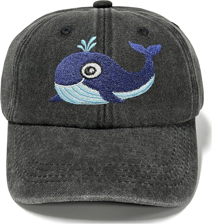 Adjustable Embroidered Animal Baseball Hat for Toddler Kid