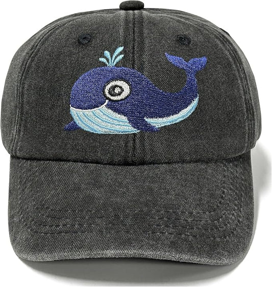 Adjustable Embroidered Animal Baseball Hat for Toddler Kid