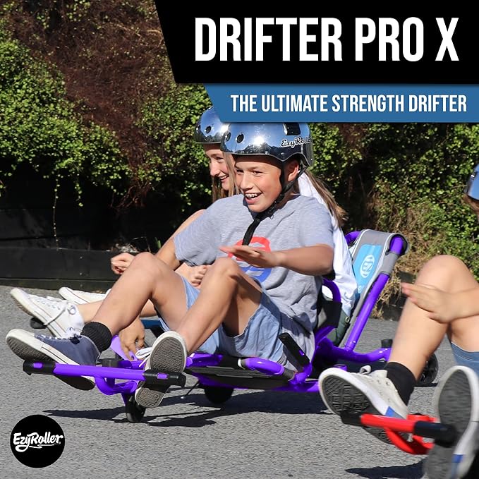 EzyRoller New Drifter Pro-X Ride on Toy for Kids or Adults, Ages 10 and Older Up to 200 lbs.