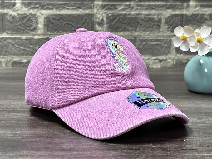 Adjustable Embroidered Animal Baseball Hat for Toddler Kid