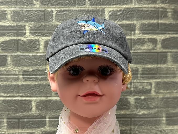 Adjustable Embroidered Animal Baseball Hat for Toddler Kid