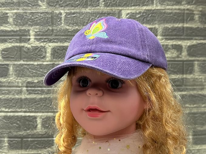 Adjustable Embroidered Animal Baseball Hat for Toddler Kid
