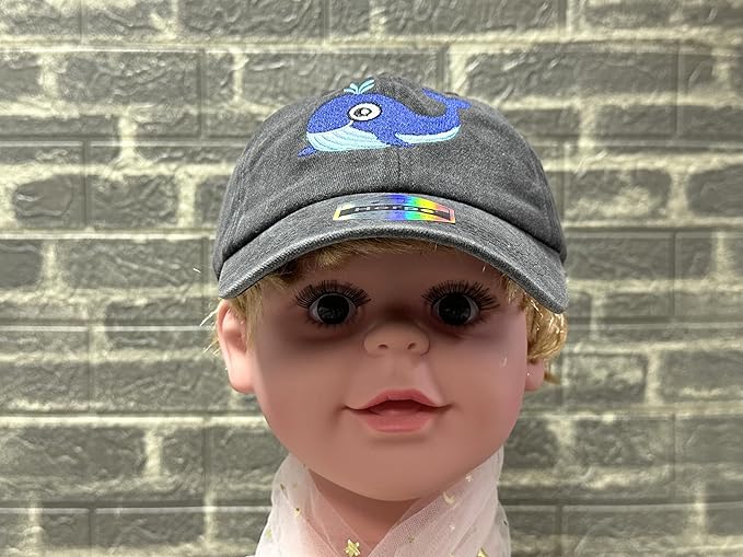 Adjustable Embroidered Animal Baseball Hat for Toddler Kid
