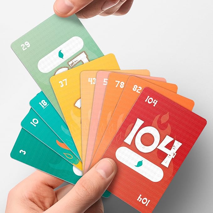 Beat The Heat Game | Family Party Card Game for Kids and Adults | Ages 8+ | 2 to 10 Players | 20 Mins. | Easy to Learn Strategy Card Games for Groups | Christmas Stocking Stuffers