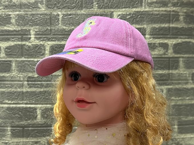 Adjustable Embroidered Animal Baseball Hat for Toddler Kid