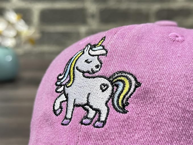 Adjustable Embroidered Animal Baseball Hat for Toddler Kid