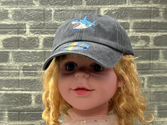 Adjustable Embroidered Animal Baseball Hat for Toddler Kid