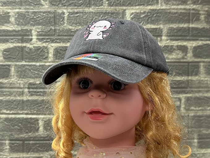 Adjustable Embroidered Animal Baseball Hat for Toddler Kid