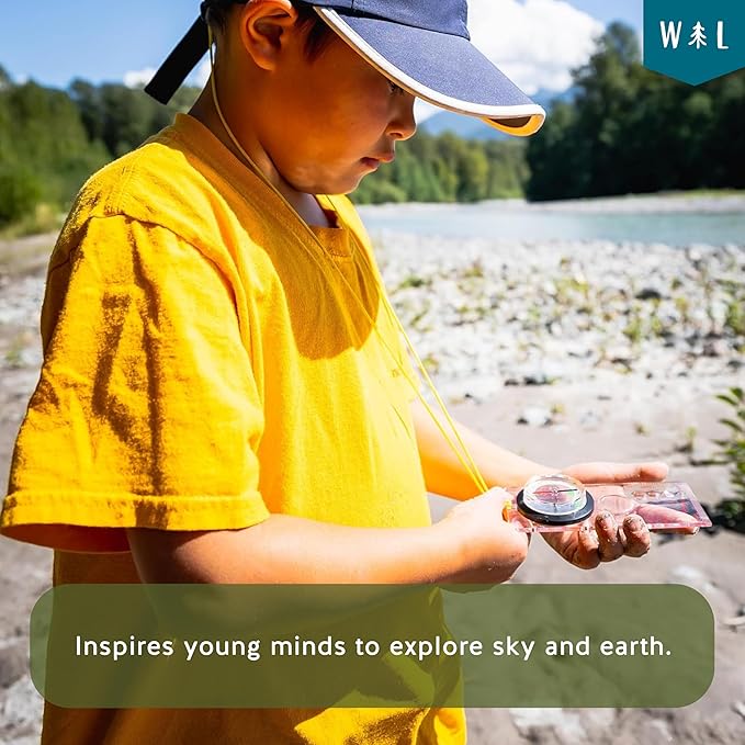 Navigation Trailblazer Outdoor Adventure Kit for Kids Ages 8+ | Compass, Map & Ranger Beads Set | Hands-On Wayfinding & Exploration Skills | STEM Learning Activity Gift for Outdoor Play & Travel