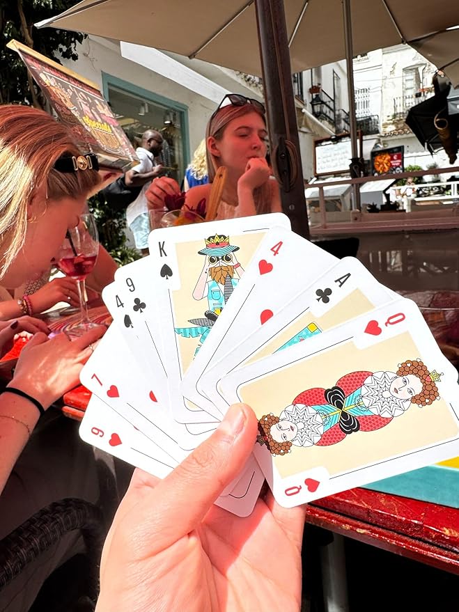 Card Games for Travelers | 30 Fun Classic Games & 2 Custom Decks | Ideal Gift for Kids (4+) & Travelers | Family Game Night Stocking Filler