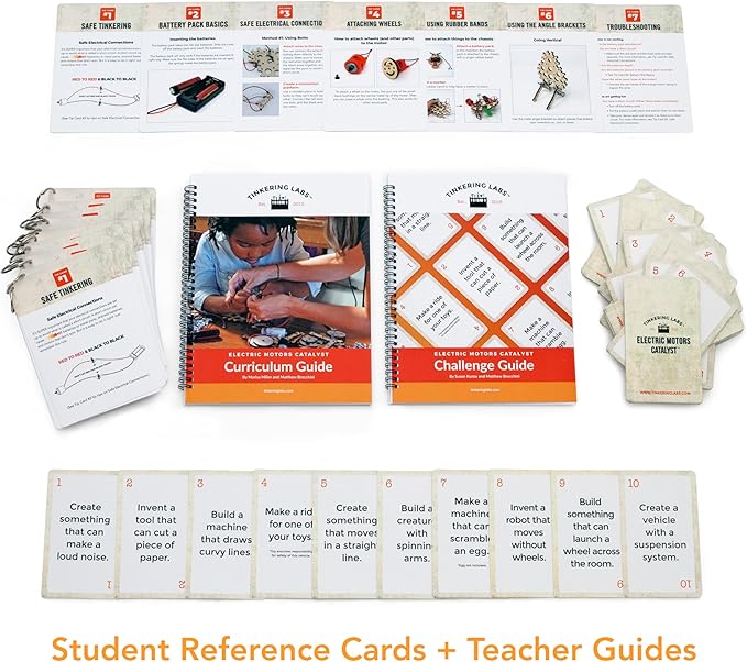 Catalyst Class Pack and Cabinet | Engineering for Students | Screen-Free Inventions | STEM Challenges and Curriculum | 10 Plus Projects for Kids 8 to 12 | Learn Electronics and Science