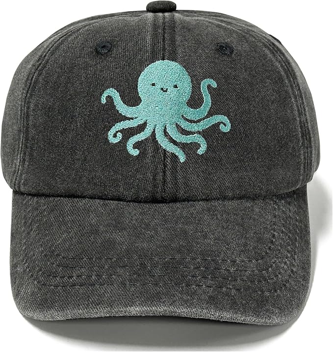 Adjustable Embroidered Animal Baseball Hat for Toddler Kid