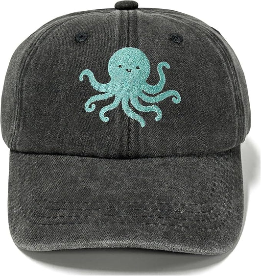 Adjustable Embroidered Animal Baseball Hat for Toddler Kid