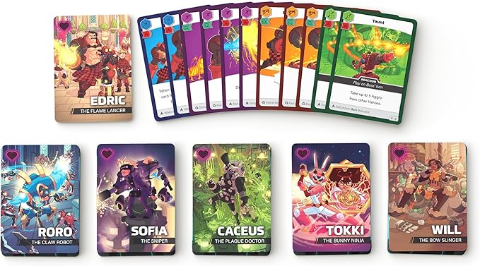 Wiggles 3D One-Hit Heroes Big Box Limited Edition – Cooperative Boss Battle Card Game 1–4 Players | Deck-Building | Superhero Co-op Adventure | Ages 10+ | from The Creators of 5-Minute Dungeon