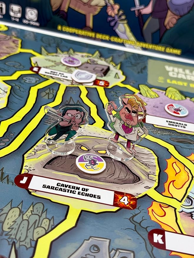 Ham Helsing – Cooperative Monster Adventure Board Game | 1–4 Players, Ages 10+, 60–90 Min | Deck-Crafting with Transparent Cards | Spooky Halloween Theme