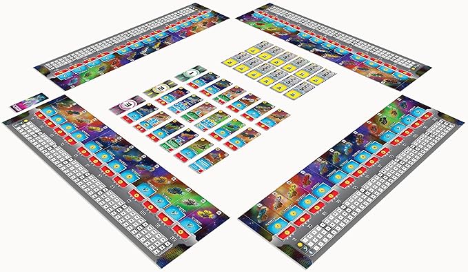 AEG Space Base | Space Exploration Engine Building Interactive Family Dice Game | Blend of Strategy & Luck | Easy to Learn | 2-5 Players | Ages 10+