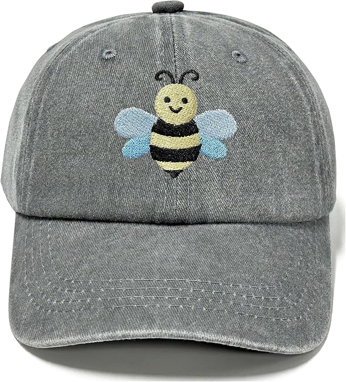 Adjustable Embroidered Animal Baseball Hat for Toddler Kid