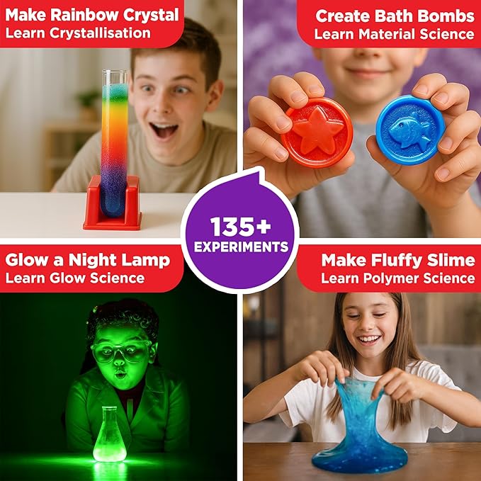 Doctor Jupiter Ultimate STEM Gift Set | Set of ‘Ultimate Science Kit’, ‘Boombox’ for Kids Ages 8+ | Birthday Gift Ideas for Boys, Girls | STEM Learning & Educational Toys for 8-10-12-14 Year Olds