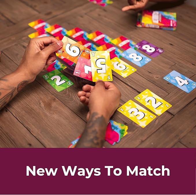Fireside Games Ultimatch Cooperative Card Game Easy to Learn by Matching Colors & Numbers - Addictive Fun for Kids Teens and Adults Ages 10 and up - 1 to 5 Players Great for Family Game Night