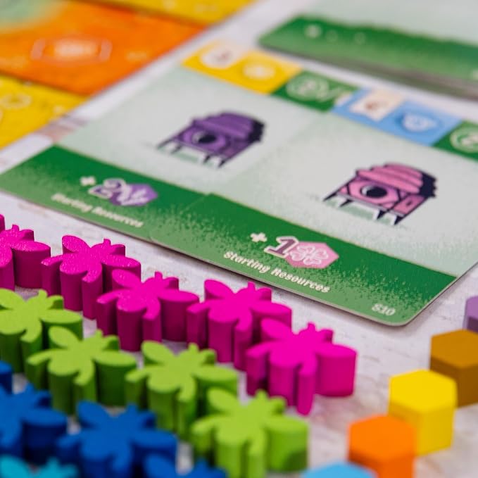 AEG & Flatout Games | Propolis - Big Engine Building Worker Placement Strategy Game in a Small Box | Deploy Bees, Build Hives | Ages 10+ | 1-4 Players