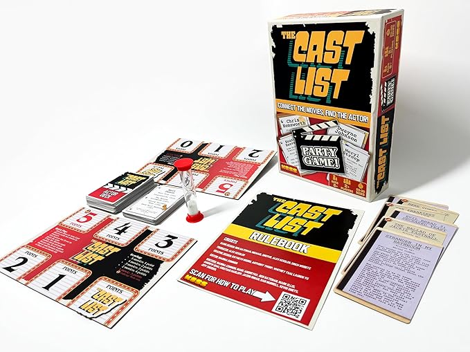 KESS The Cast List Trivia Game, Connect The Movies to find The Right Actor, Strategy and Movie Knowledge to get Ahead