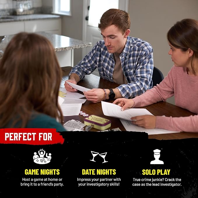 Hunt A Killer x Sam and Colby: The Haunting at Wicker Ridge, Immersive Beginner-Friendly Mystery Game, Stocking Stuffers for Fans of Ghost Hunting & Paranormal Thrillers, 90–120 Min Playtime, Ages 14+