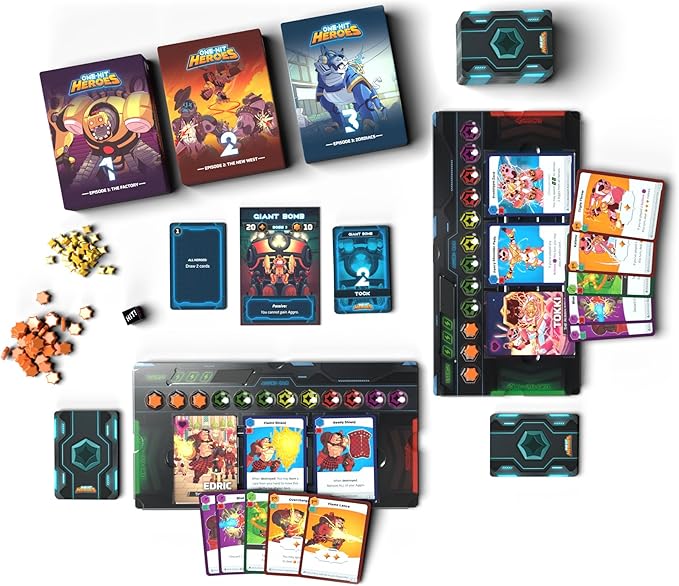 Wiggles 3D One-Hit Heroes Big Box Limited Edition – Cooperative Boss Battle Card Game 1–4 Players | Deck-Building | Superhero Co-op Adventure | Ages 10+ | from The Creators of 5-Minute Dungeon
