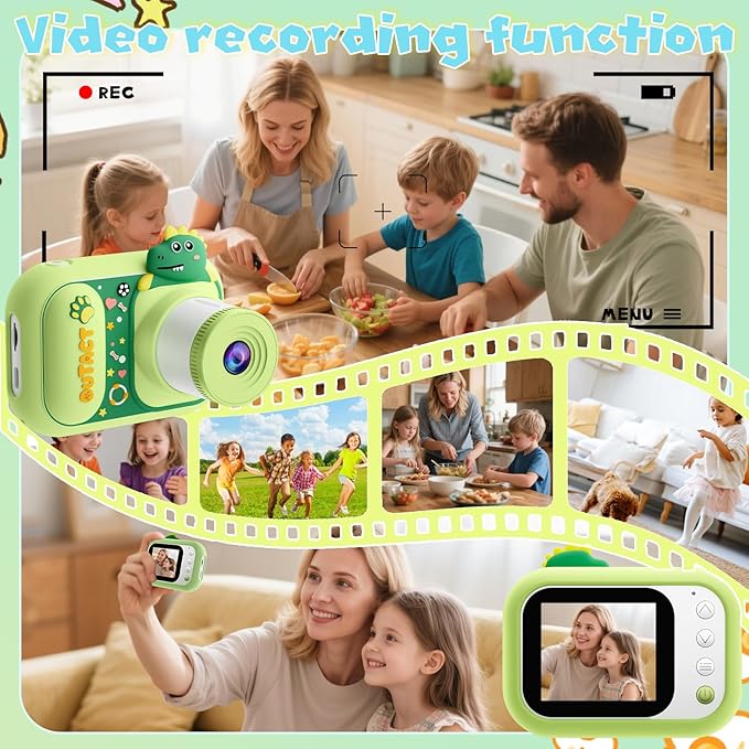 Microscope for Kids Handheld Mini Portable Digital Rechargeable 1000X with 2.4 Screen 1080P 3 in 1 Microscope Photography Recording Edu Gift Age 4-6 8-12 Children Students