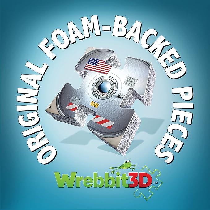 Wrebbit3D Space Shuttle Orbiter 3D Puzzle | 435 Jigsaw Puzzle Pieces | Build a Space Exploration Vehicle and Discover New Worlds