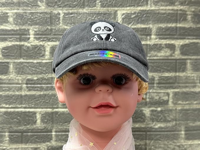 Adjustable Embroidered Animal Baseball Hat for Toddler Kid