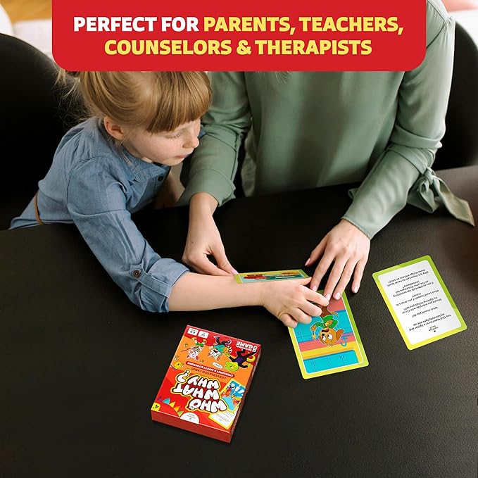 Who What Why Emergency & Safety Conversation Cards for Kids – Social Skills & Critical Thinking Game – Safety Awareness, Decision-Making & Communication Cards, Speech Therapy & SEL Tool, Ages 4+