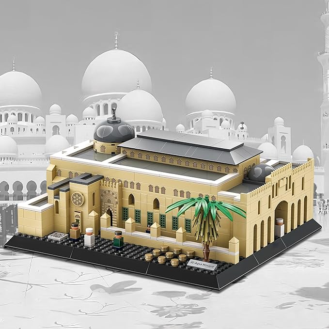 AL-AQSA Mosque Building Blocks Sets Architecture Model Toys Eid Gift for Muslim Adutls Teens 768 PCS