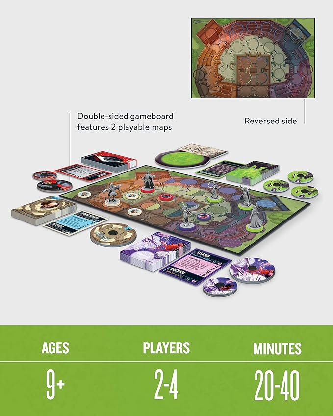 Restoration Games Unmatched Slings and Arrows - Strategy Board Game for 2 to 4 Players - Shakespeare Heroes Expansion with Globe Theatre Battlefield - 30 Min Playtime - Ages 9+