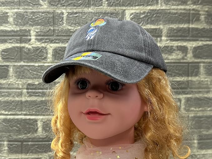 Adjustable Embroidered Animal Baseball Hat for Toddler Kid
